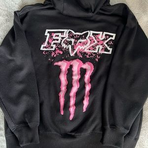 Fox Monster Zip Up Hoodie